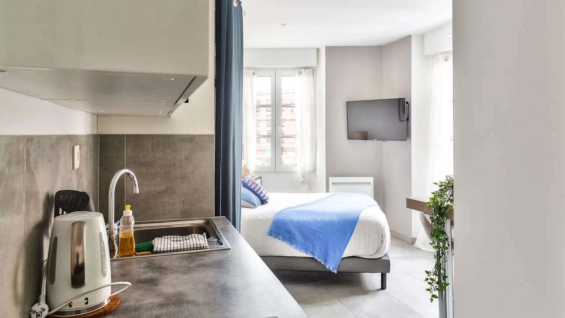 Apartment Studios Cosy Quartier Harteloire Proche Centre-Ville Brest