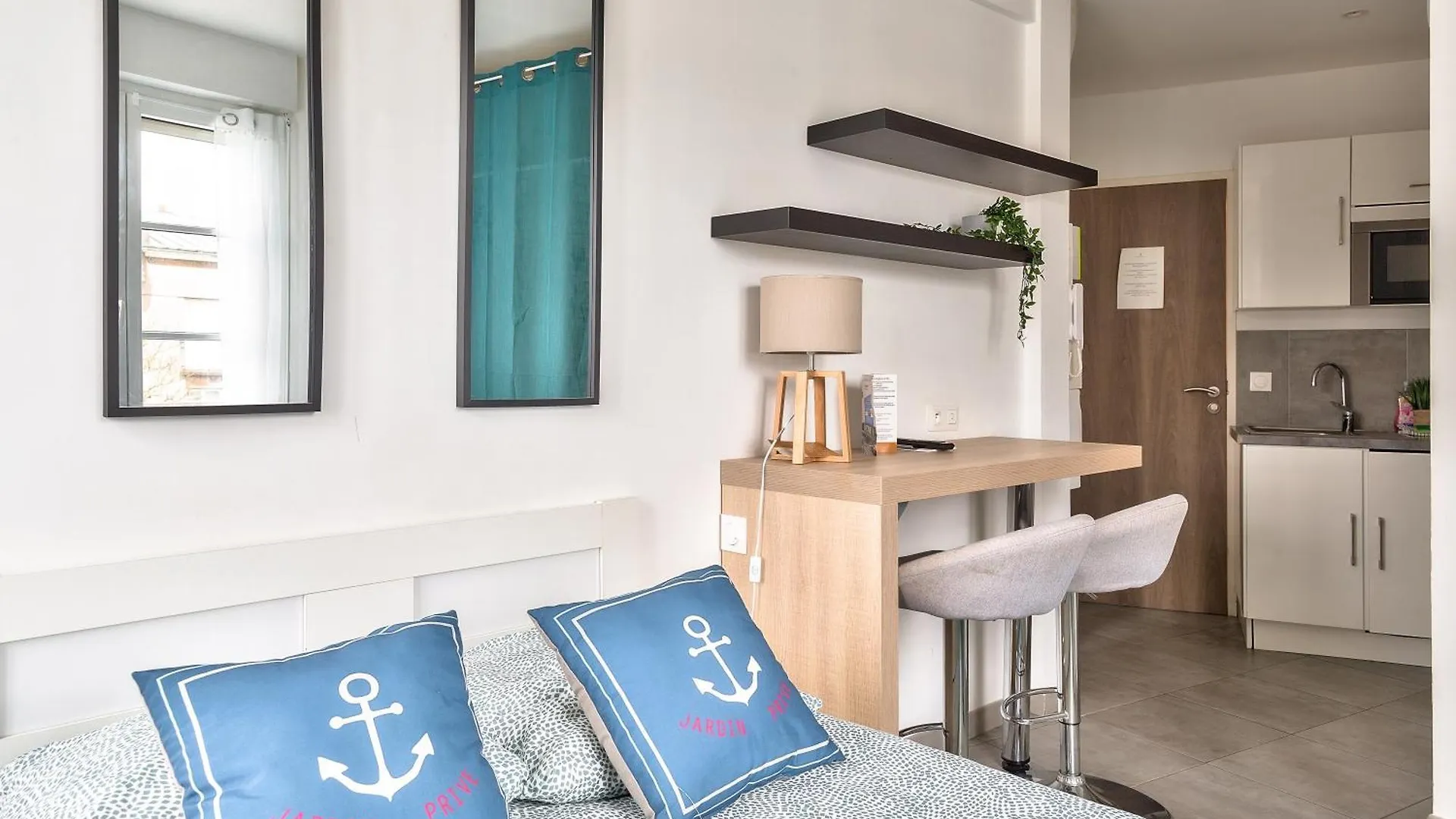 Apartment Studios Cosy Quartier Harteloire Proche Centre-Ville Brest France